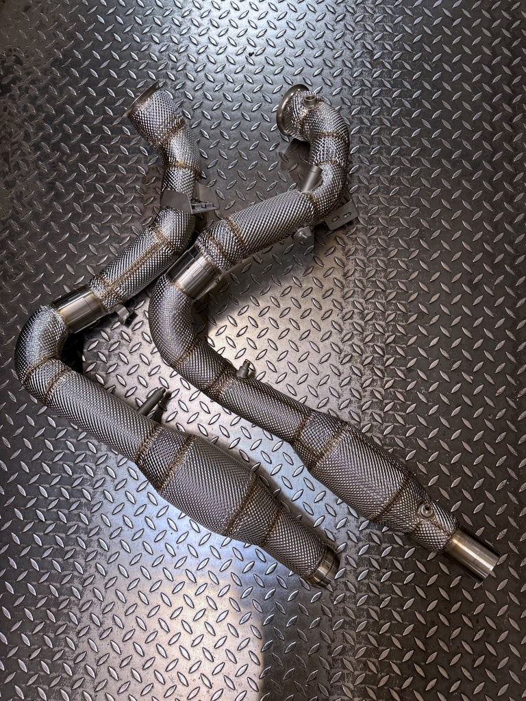 Downpipe BAQ Exhaust Mercedes AMG GT Black Series (2021-2023) – foto 4