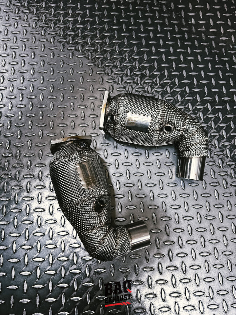 Downpipe BAQ Exhaust Porsche 911 Turbo / Turbo S 997.1 / 997.2 / 991.1 / 991.2 3.8 – foto 5