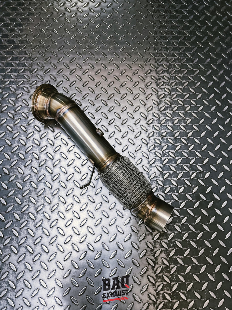 Downpipe BAQ Exhaust BMW 535i F07 / F10 / F11, 640i F06 / F12 / F13, X5 35i F15, X6 35i F16 3.0 N55 – foto 1