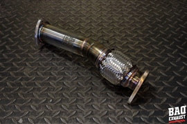 Downpipe BAQ Exhaust Audi A4 B6 / B7 1.9 TDI BKE / 2.0 TDI – foto 1