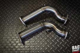 Downpipe corto BAQ Exhaust Audi A6 / A7 C7 / S4 / S5 B8 3.0 TFSI – foto 1
