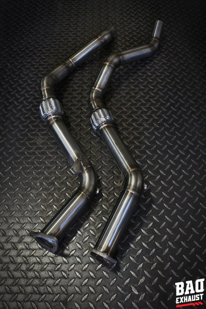 Downpipe LONG BAQ Exhaust Audi A6 / A7 C7 / A8 D4 / S4 / S5 B8 3.0 TFSI (2009-2018) – foto 3