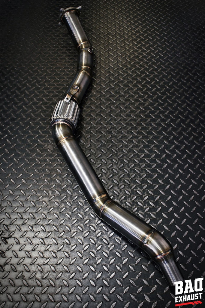 Downpipe BAQ Exhaust Audi A4 B7 / A6 C6 2.0 TFSI versione lunga trazione anteriore – foto 1