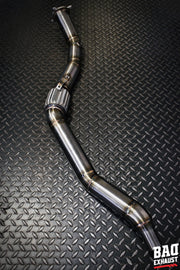 Downpipe BAQ Exhaust Audi A4 B7 / A6 C6 2.0 TFSI versione lunga quattro – foto 1