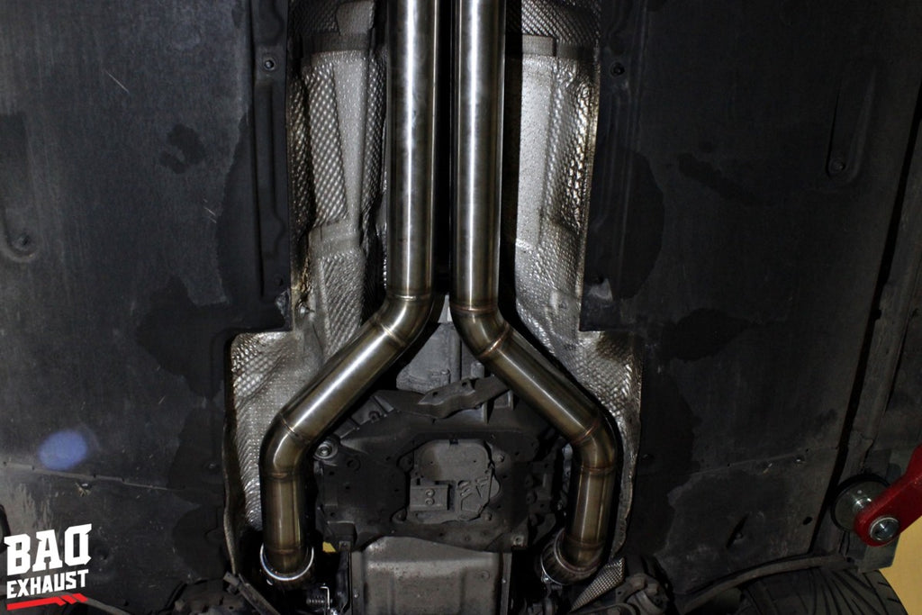 Downpipe corto BAQ Exhaust Audi S6 / S7 / RS6 / RS7 C7 / S8 D4 4.0 TFSI V8 (2012-2018) – foto 4