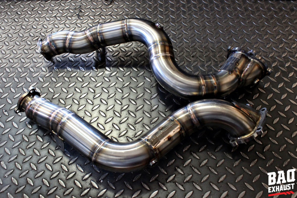 Downpipe LONG BAQ Exhaust Audi S6 / S7 / RS6 / RS7 C7 4.0 TFSI V8 (2012-2018) – foto 1