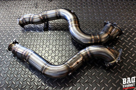 Downpipe LONG BAQ Exhaust Audi S6 / S7 / RS6 / RS7 C7 4.0 TFSI V8 (2012-2018) – foto 1