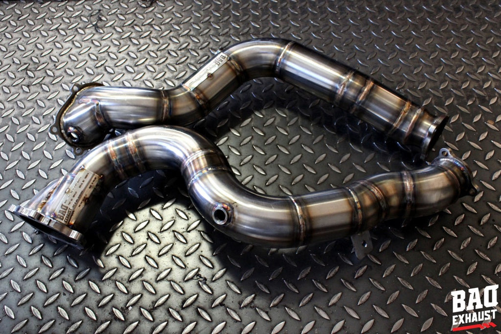 Downpipe LONG BAQ Exhaust Audi S6 / S7 / RS6 / RS7 C7 4.0 TFSI V8 (2012-2018) – foto 2