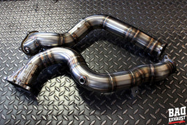 Downpipe LONG BAQ Exhaust Audi S6 / S7 / RS6 / RS7 C7 4.0 TFSI V8 (2012-2018) – foto 2