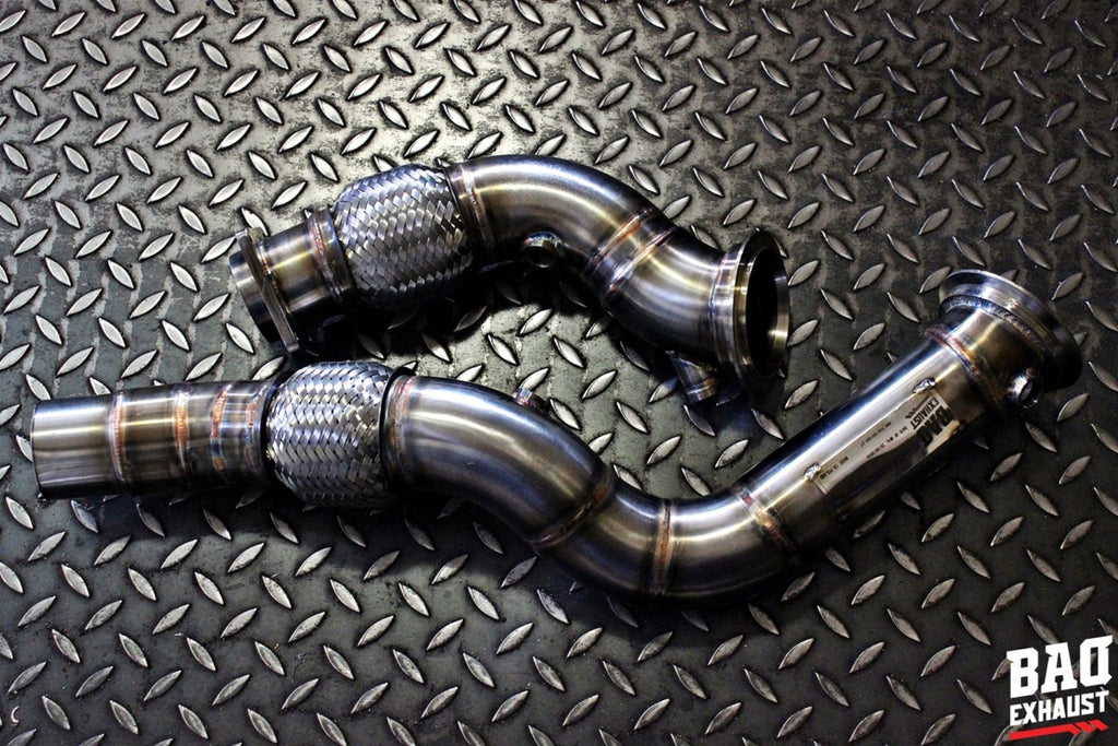 Downpipe BAQ Exhaust BMW M2 Competition / CS F87 3.0 S55 – foto 1