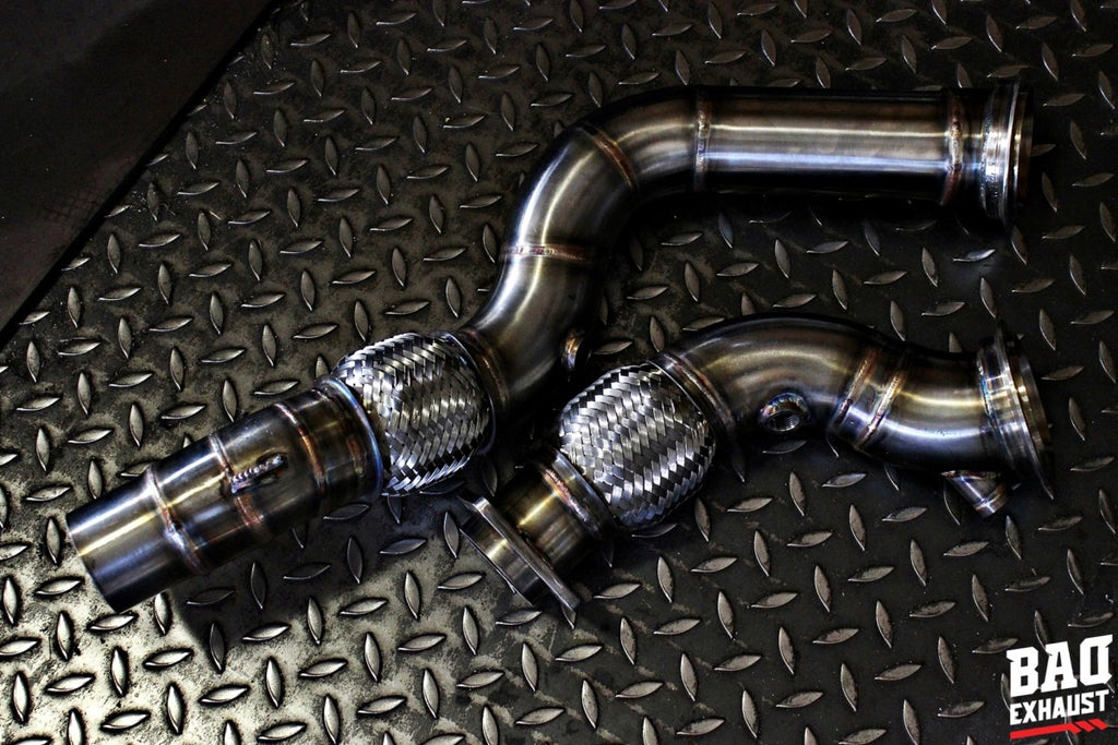 Downpipe BAQ Exhaust BMW M2 Competition / CS F87 3.0 S55 – foto 4