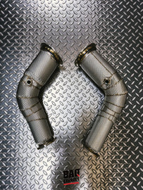 Kit downpipe + front pipe BAQ Exhaust Audi RS6 / RS7 C8 4.0 TFSI V8 (dal 2020) – foto 1