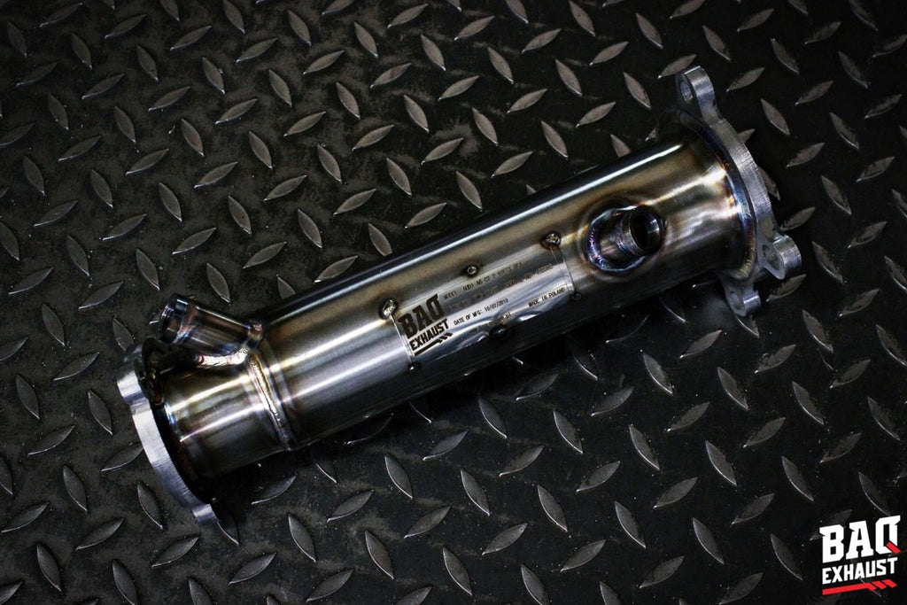 Downpipe BAQ Exhaust Audi A6 C7 / A4 B9 / A5 F5 / Q5 FY 2.0 TFSI senza GPF/OPF – foto 3