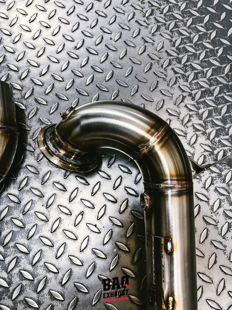 Downpipe BAQ Exhaust Audi S3 8Y / SQ2 2.0 TFSI evo4 quattro con GPF (dal 12/2020) – foto 2