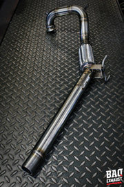 Downpipe BAQ Exhaust Volkswagen Polo 9N 1.4 TDI BMS (2005-2009) – foto 2
