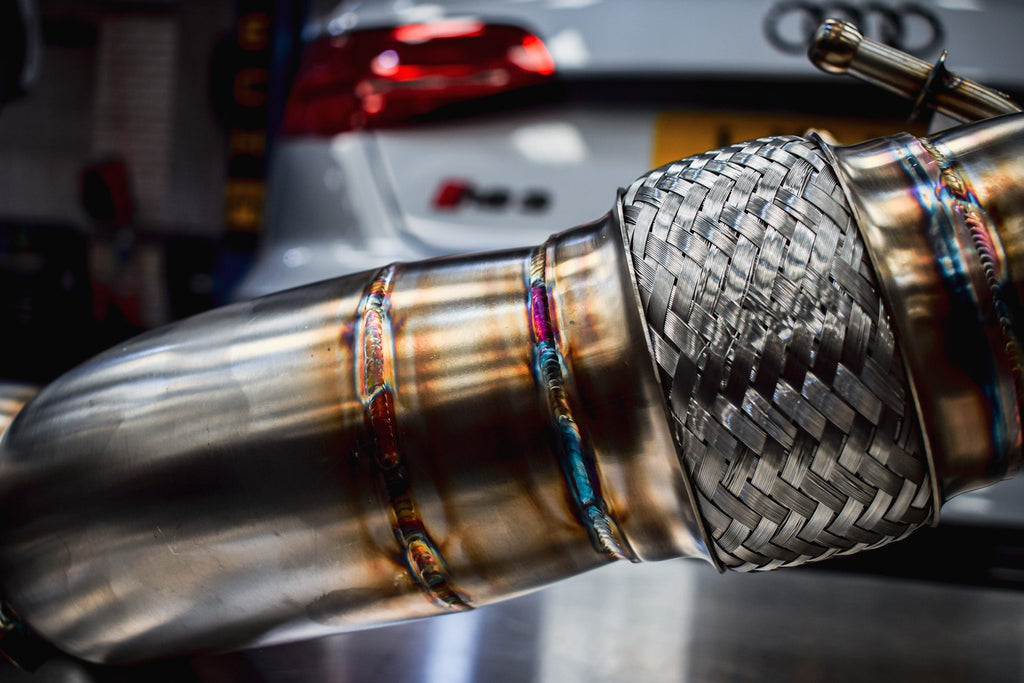 Downpipe Decat 4" Audi RS3 8V Quattro 2.5 TFSI 17-20