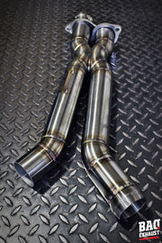 X-pipe BAQ Exhaust Mercedes CLS 55 / 63 AMG W219 / Classe E 55 / 63 AMG W211 – foto 2