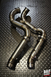 Downpipe BAQ Exhaust Mercedes GLC 63 / 63 S AMG X253 / C253 4.0 V8 (2015+) – foto 2