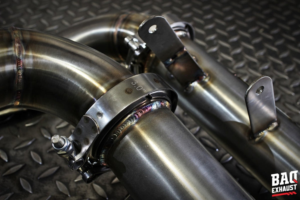 Downpipe BAQ Exhaust Mercedes GLC 63 / 63 S AMG X253 / C253 4.0 V8 (2015+) – foto 5