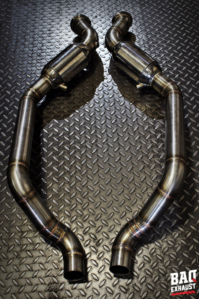 Downpipe BAQ Exhaust Porsche Panamera 970.2 S / 4S 3.0 V6 Twin Turbo (2014-2016) – foto 1
