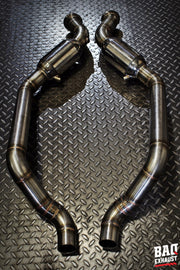 Downpipe BAQ Exhaust Porsche Panamera 970.2 S / 4S 3.0 V6 Twin Turbo (2014-2016) – foto 1