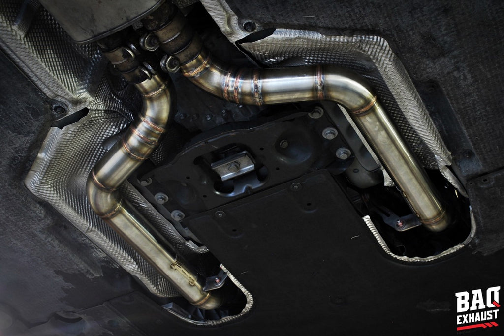 Downpipe BAQ Exhaust Porsche Panamera 970.2 S / 4S 3.0 V6 Twin Turbo (2014-2016) – foto 8