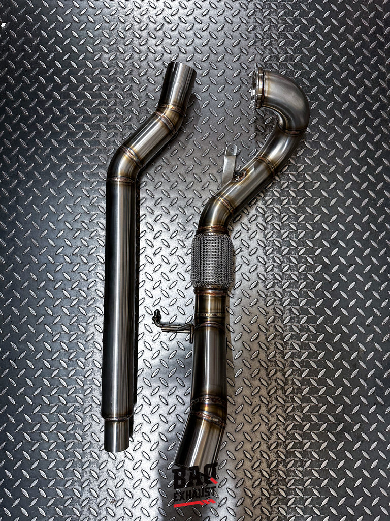 Downpipe BAQ Exhaust Skoda Superb III / Kodiaq 2.0 TSI 4x4 con GPF (2019+) – foto 1