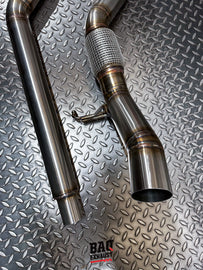 Downpipe BAQ Exhaust Seat Leon ST Cupra / Ateca / Tarraco 2.0 TSI 4Drive con GPF (2019+) – foto 2