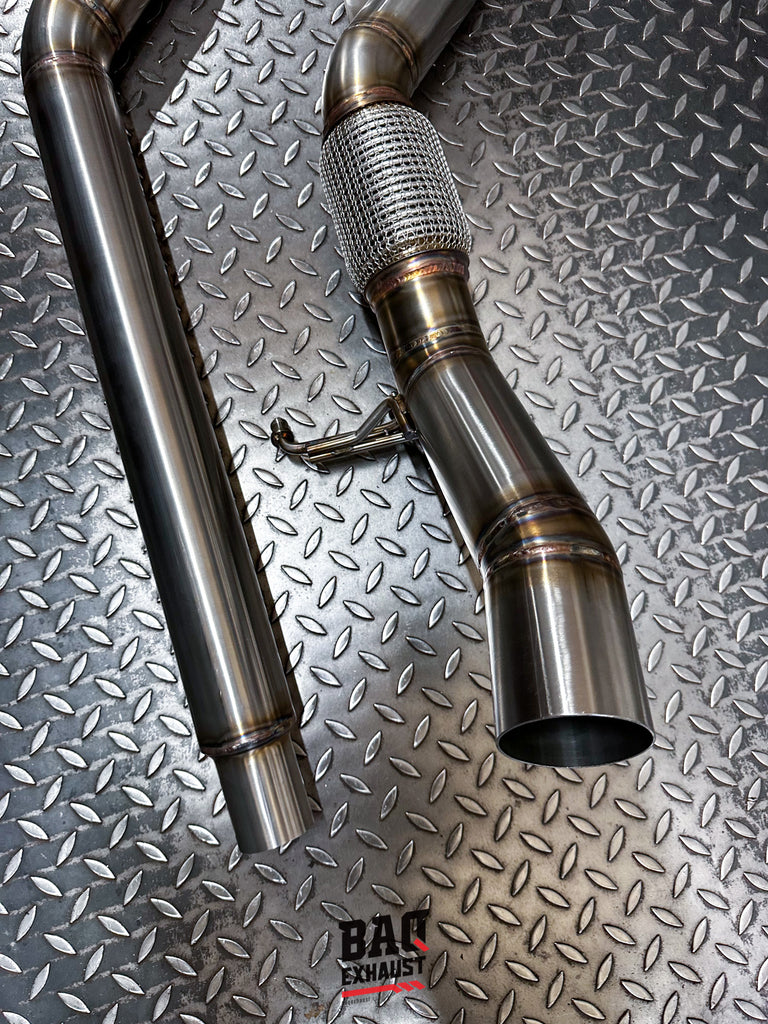 Downpipe BAQ Exhaust Cupra Ateca 2.0 TSI 300 CV 4Drive con GPF (2019+) – foto 2