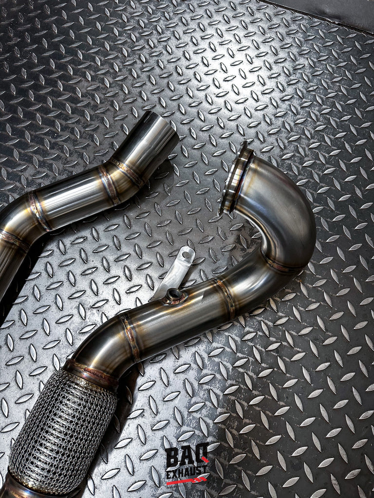 Downpipe BAQ Exhaust Volkswagen Golf R Mk7 / Golf 8 / Tiguan II / T-Roc / Arteon / Passat B8 2.0 TSI 4Motion GPF – foto 7
