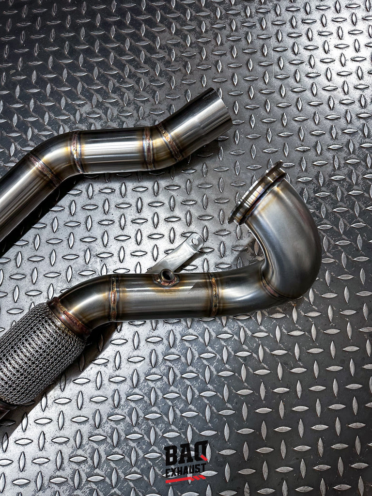 Downpipe BAQ Exhaust Volkswagen Golf R Mk7 / Golf 8 / Tiguan II / T-Roc / Arteon / Passat B8 2.0 TSI 4Motion GPF – foto 4