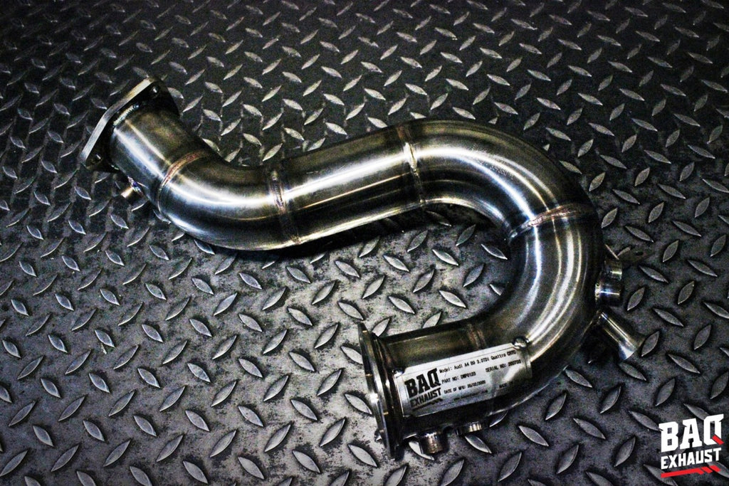 Downpipe BAQ Exhaust Audi A6 C7 / A7 C7 / A4 B9 / A5 F5 3.0 TDI quattro CSWB CRTC CRTD (dal 2015) – foto 6