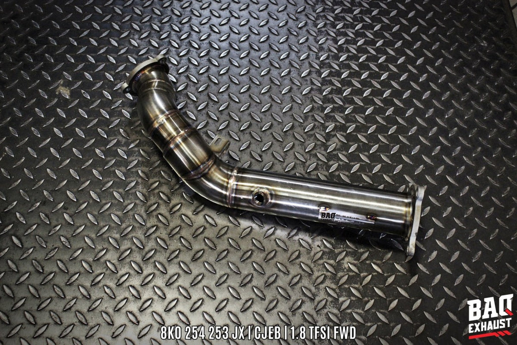 Downpipe BAQ Exhaust Audi A4 B8 / A5 8T / Q5 8R 1.8 TFSI / 2.0 TFSI 1 sonda lambda (2007-2013) – foto 3