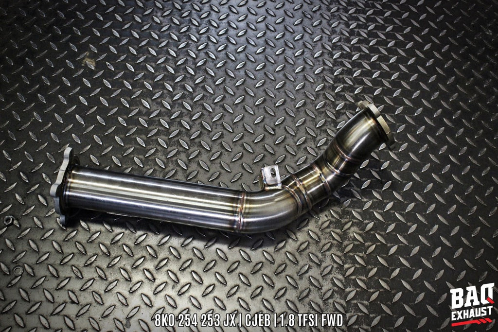 Downpipe BAQ Exhaust Audi A4 B8 / A5 8T / Q5 8R 2.0 TFSI 2 sonde lambda (2007-2013) – foto 5