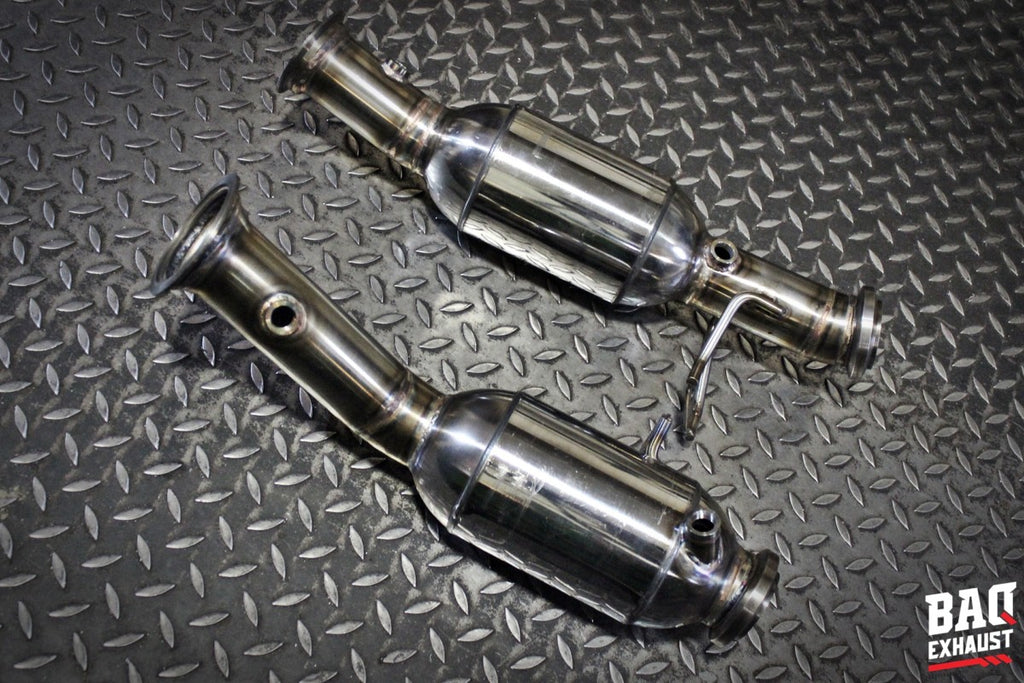 Downpipe BAQ Exhaust Mercedes C43 AMG W205 / E43 AMG W213 / GLC43 AMG X253 3.0 V6 M276 – foto 1