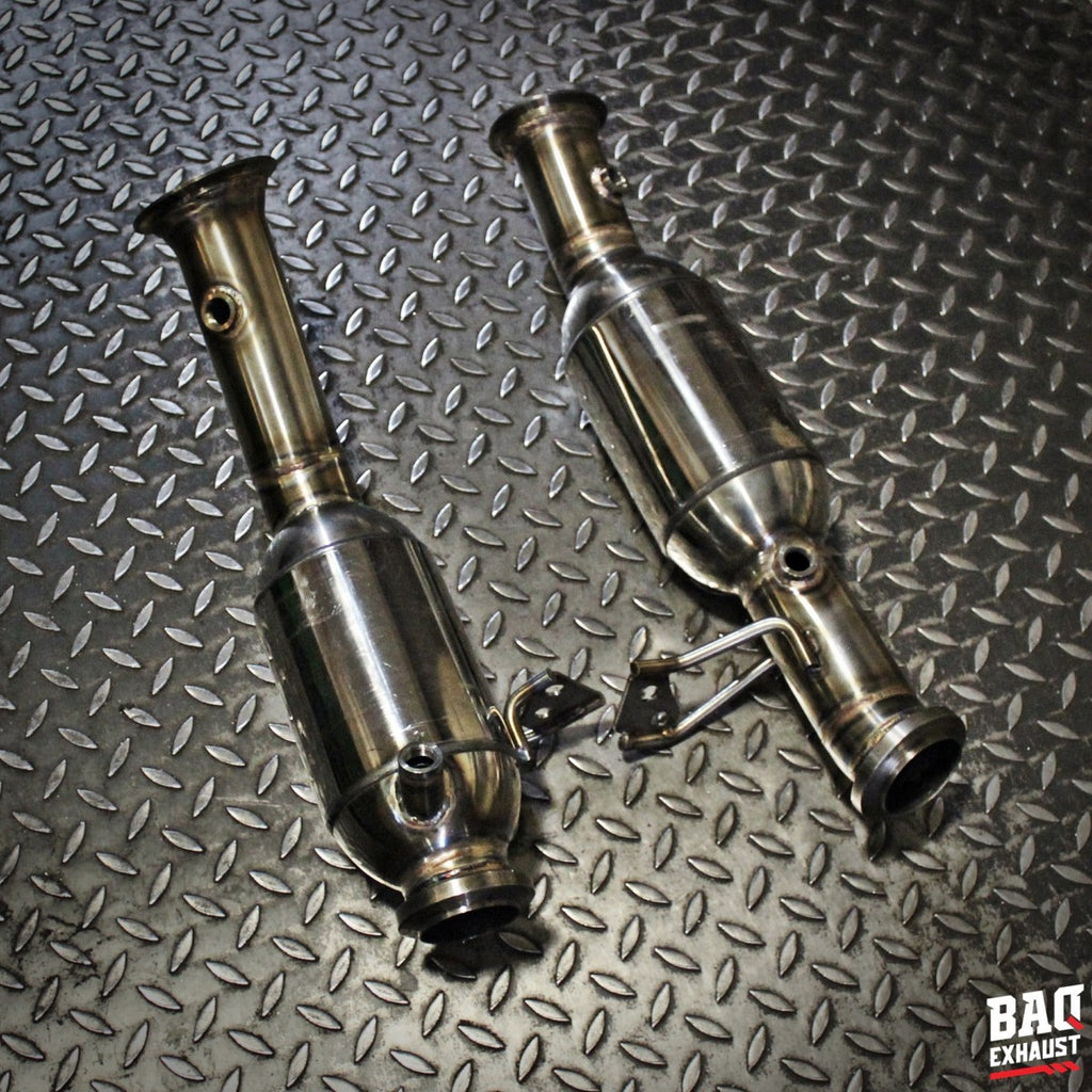Downpipe BAQ Exhaust Mercedes C43 AMG W205 / E43 AMG W213 / GLC43 AMG X253 3.0 V6 M276 – foto 2