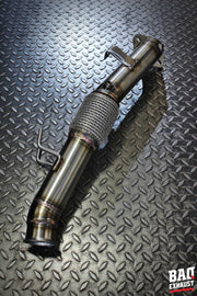Downpipe BAQ Exhaust Ford Focus RS Mk3 2.3 EcoBoost 350 CV (2016-2018) – foto 2
