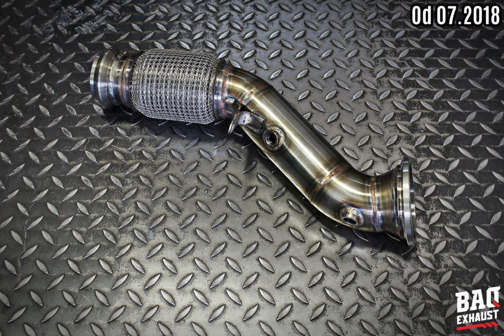 Downpipe BAQ Exhaust BMW 120i / 220i / 320i / 420i F-series, 520i G30, 630i G32, 730i G11, X3 G01 2.0 B48 – foto 3