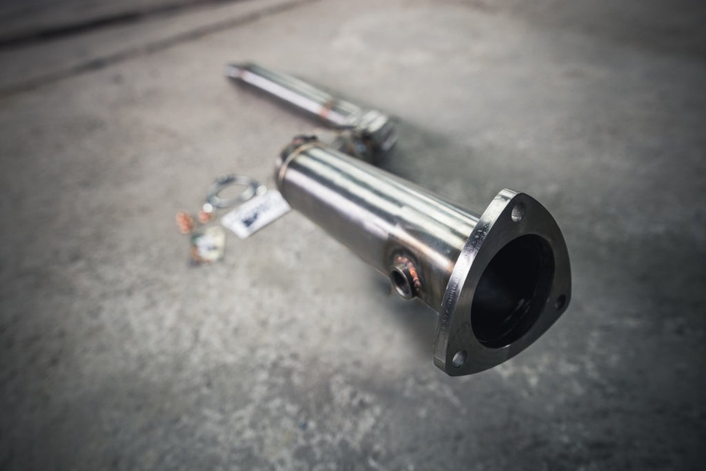 Downpipe BAQ Exhaust Audi A4 B6 / B7 1.8T versione lunga quattro (2001-2007) – foto 4