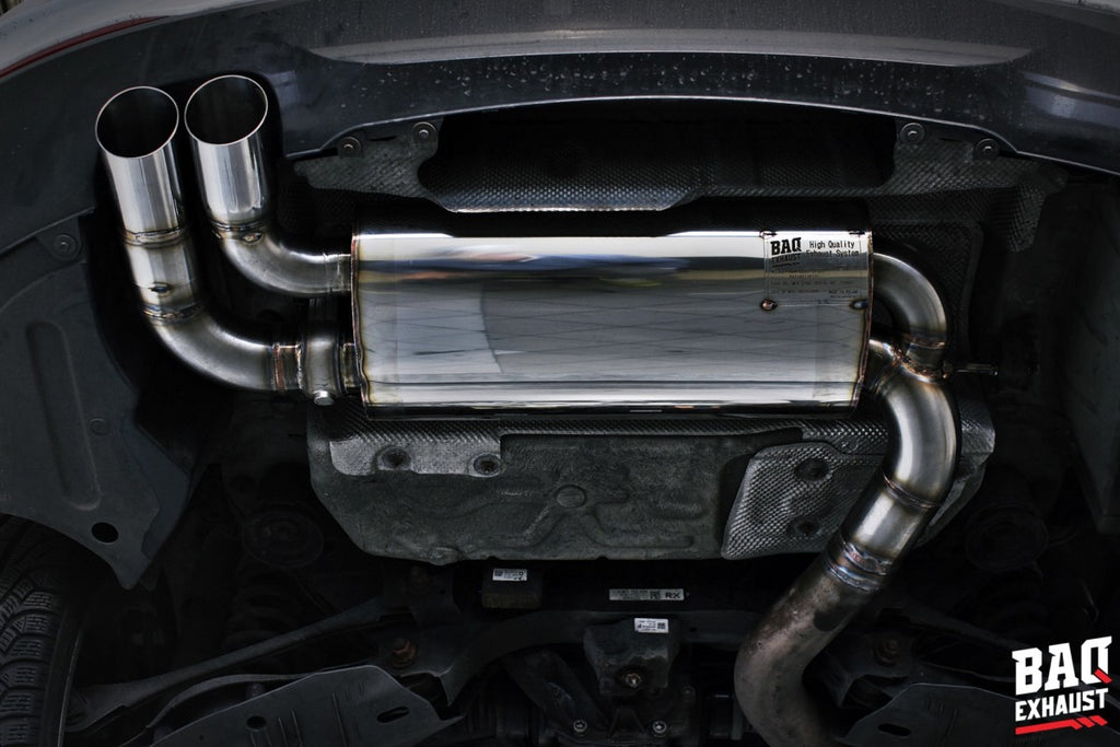 Sistema di scarico BAQ Exhaust doppia uscita BMW 120i / 125i F20 / F21, 220i / 228i / 230i F22 / F23 2.0
