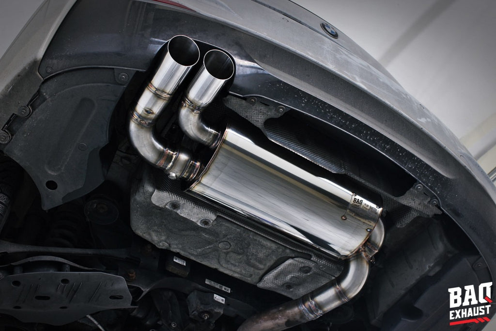 Sistema di scarico BAQ Exhaust doppia uscita BMW 120i / 125i F20 / F21, 220i / 228i / 230i F22 / F23 2.0