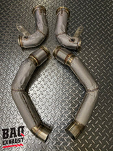 Downpipe BAQ Exhaust BMW M5 F90 / M5 Competition / M550i G30 S63 - sezione 2 posteriore lunga (dal 2017) – foto 3