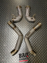 Downpipe BAQ Exhaust BMW M5 F90 / M5 Competition / M550i G30 S63 - sezione 1 superiore corta (dal 2017) – foto 2