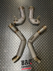 Downpipe BAQ Exhaust BMW M5 F90 / M5 Competition / M550i G30 S63 - sezione 1 superiore corta (dal 2017) – foto 2