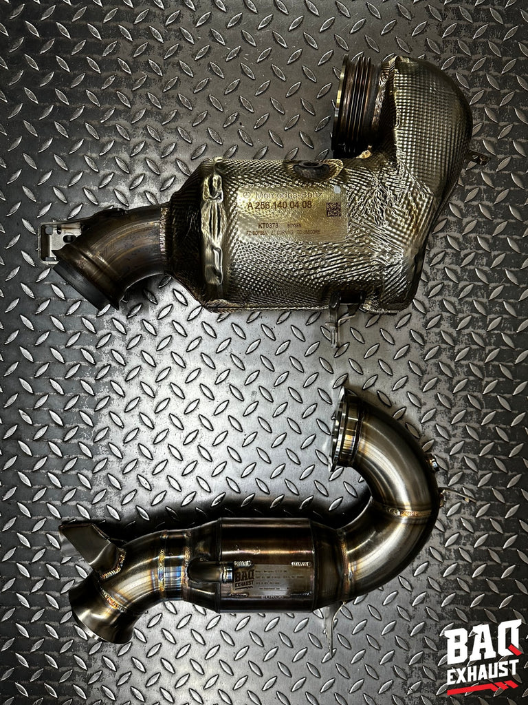Downpipe BAQ Exhaust Mercedes CLS / E / S / GLE / GLS 450 e 53 AMG / AMG GT 43-53 4 porte 3.0 M256 – foto 5