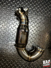 Downpipe BAQ Exhaust Mercedes CLS / E / S / GLE / GLS 450 e 53 AMG / AMG GT 43-53 4 porte 3.0 M256 – foto 1
