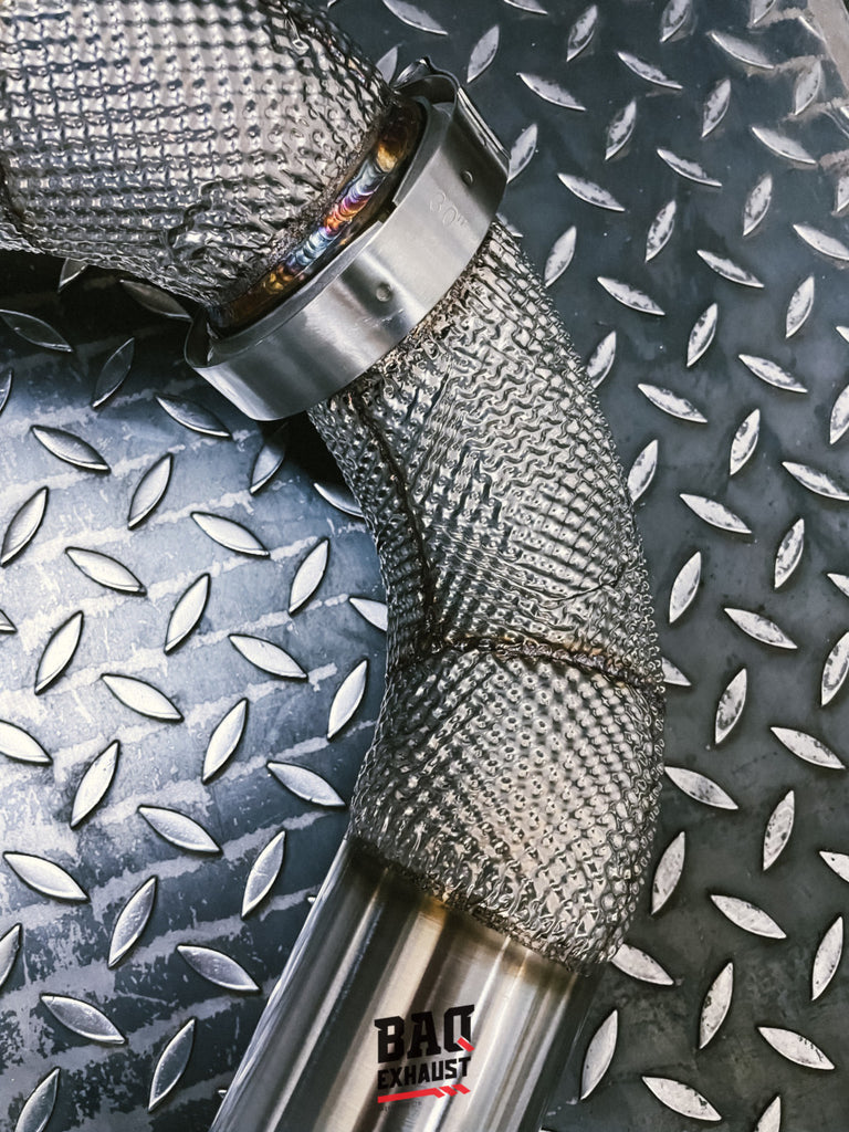 Downpipe BAQ Exhaust Mercedes AMG GT / GT S / GT C / GT R C190 4.0 V8 – foto 10