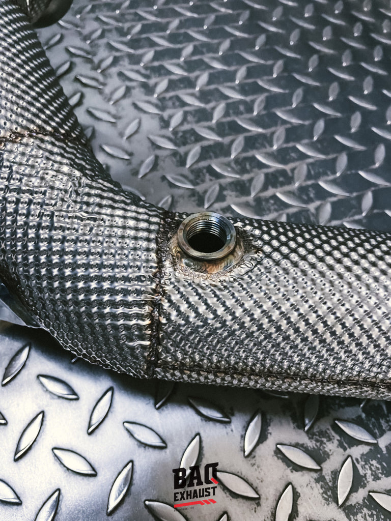 Downpipe BAQ Exhaust Mercedes AMG GT / GT S / GT C / GT R C190 4.0 V8 – foto 9