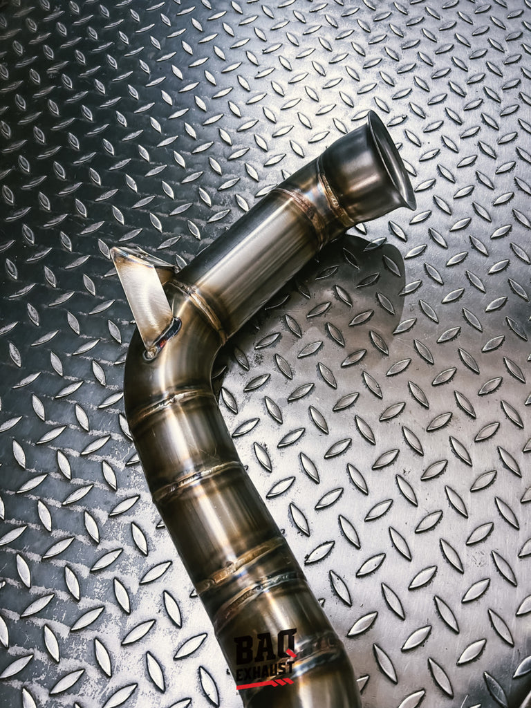 Downpipe BAQ Exhaust Mercedes C63 / C63 S AMG W205 / C205 / S205 / A205 (2014-2018) – foto 15