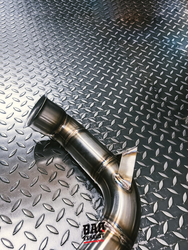 Downpipe BAQ Exhaust Mercedes C63 / C63 S AMG W205 Facelift con GPF (2018+) – foto 14